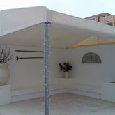 Shade canopy at Whale View in Hermanus